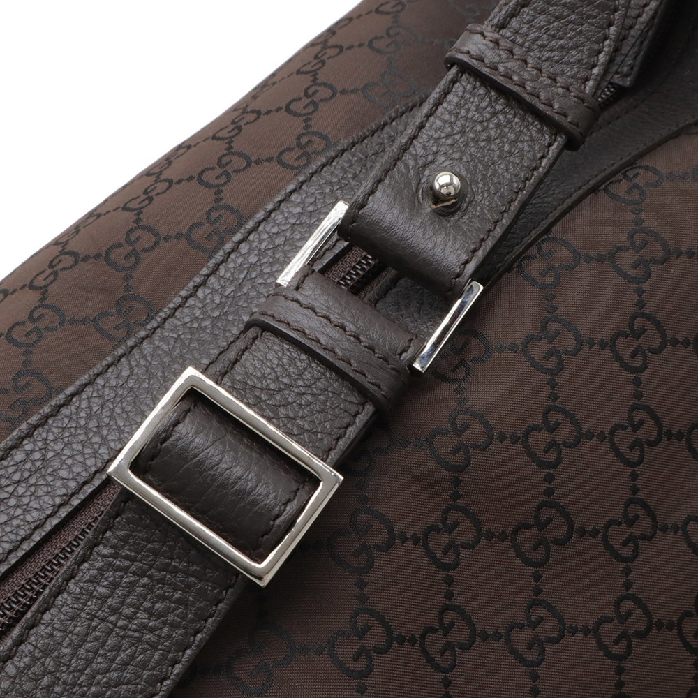 GUCCI Brown Leather Shoulder Bag - Picture 8 of 10